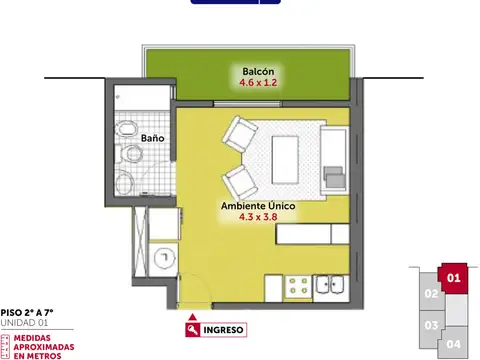 Departamento en Venta 6 años