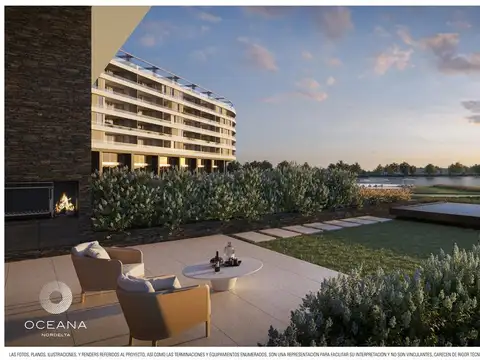 Oceana Nordelta - 2 ambientes en venta en un tercer piso