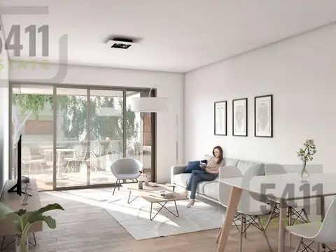 Departamento Monoambiente con 1 baño