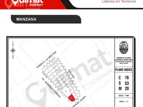 Terreno en Venta de 222,0 m2