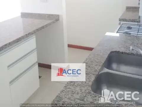 Departamento 2 ambientes con 1 baño