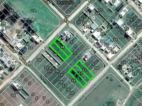 Terreno en Venta de 412,0 m2