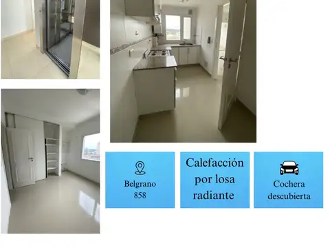 Depto 1 Dormitorio – Apto Crédito – 6° Piso con Cochera – Belgrano al 800