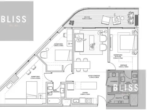Departamento en Venta con 2 cocheras