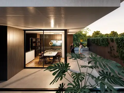 Departamento de 3 ambientes con terraza