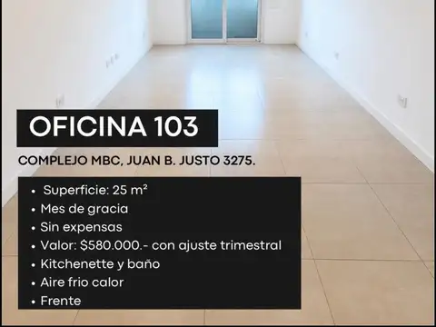 Oficina en alquiler