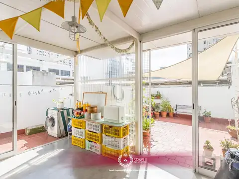 Venta departamento tipo ph 3 ambientes 74M² con terraza propia quincho San Cristóbal bajas expensas