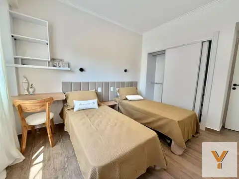 Departamento 3 ambientes con 2 baños