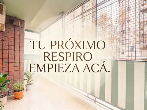 4 AMBIENTES LUMINOSO BALCON ALMAGRO APTO CREDITO