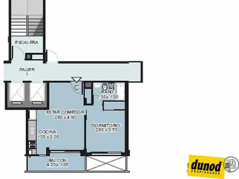 Departamento en Alquiler de 2 ambientes