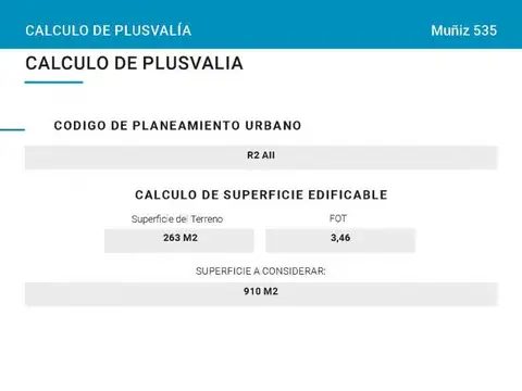Terreno en Venta de 263,0 m2