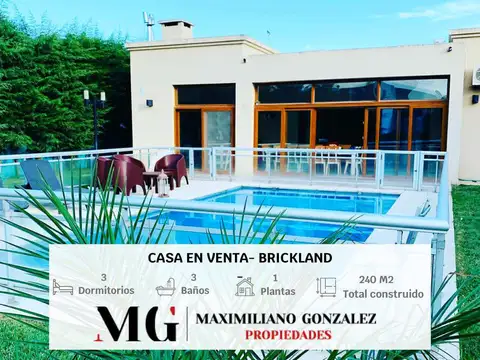 Casa venta Brickland Esteban Echeverría