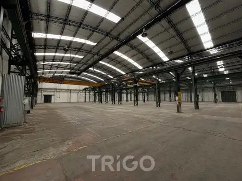 Depósito en venta de 6500m2 cubiertos T3 Gas Industrial con 5 puente grúa San Martin Tres de Febrero