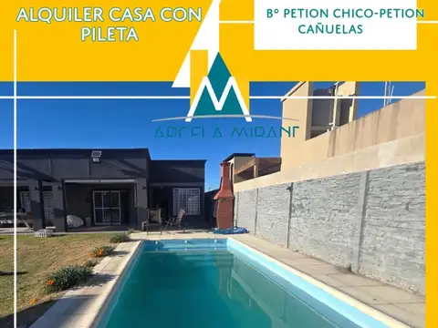 Casa en alquiler en -Petion Chico- Cañuelas