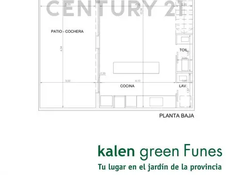 Departamento en Venta en Haras De Funes, USD 230.673