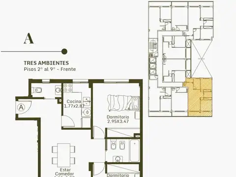 Departamento en Venta al Norte