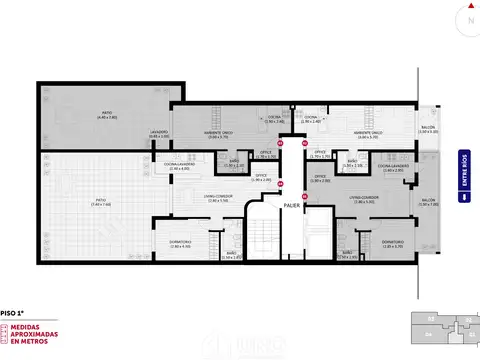 Departamento en Venta en Rosario, USD 94.000