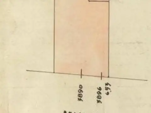 Terreno en Venta 6  mts Frente