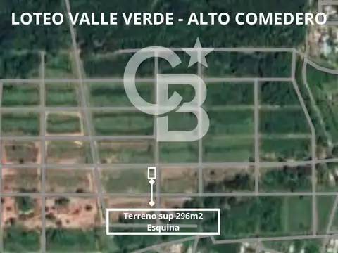 Venta | Terreno en Valle Verde - Alto Comedero