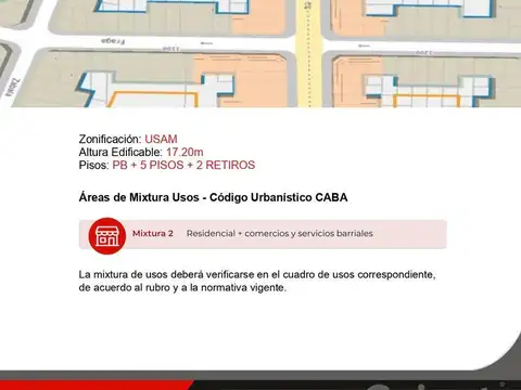 Terreno en Venta en Villa Ortuzar, USD 465.000