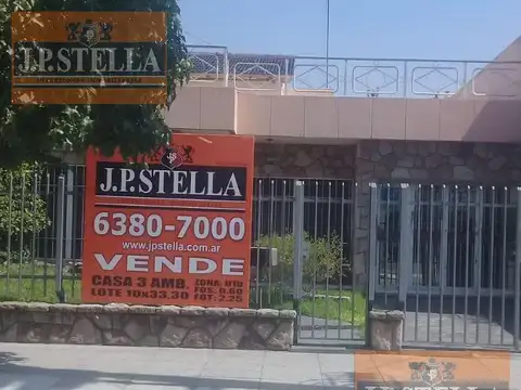 Casa 3 Amb c/ Garage - Lote 10x33 - 152 m² Cubiertos - S.Justo (Ctro)
