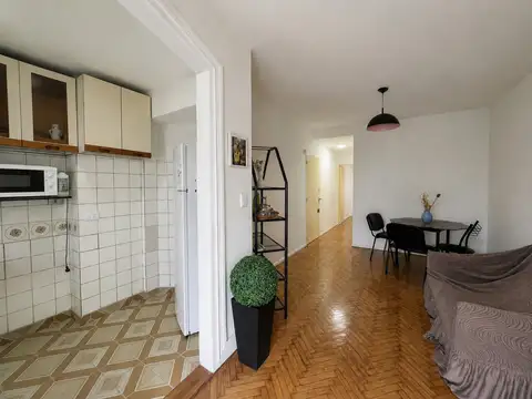 Departamento 2 ambientes con 1 baño