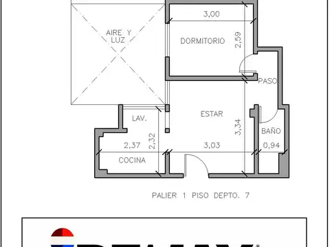 Departamento en Venta en Caballito, USD 51.000