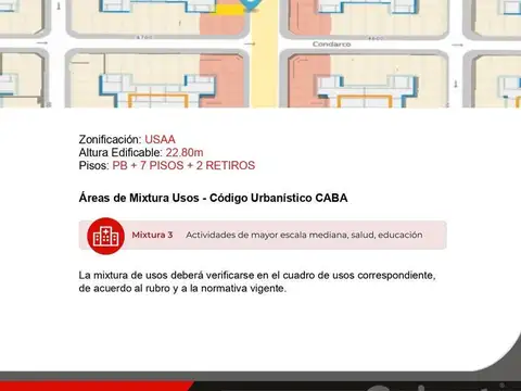 Terreno en Venta en Villa Pueyrredón, USD 530.000