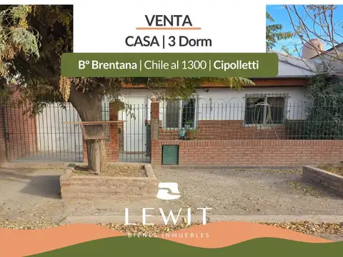 CASA EN VENTA B° BRENTANA