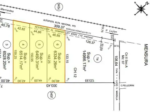 Colectora Sur Au Lujan Bragado al 6700