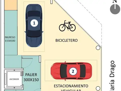 Departamento en Venta de 1 dormitorio
