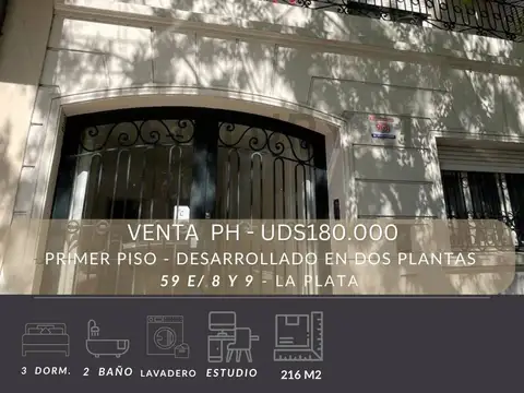 Casa PH en venta en La Plata