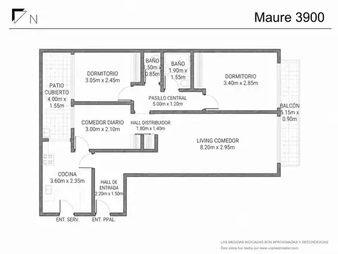 Departamento en Venta de 4 ambientes