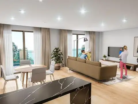 Departamento Monoambiente con 1 baño