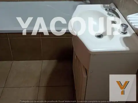 Departamento 3 ambientes con 1 baño