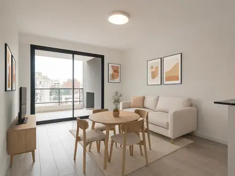 Departamento de 2 ambientes en venta en Flores a estrenar con balcon y toilette