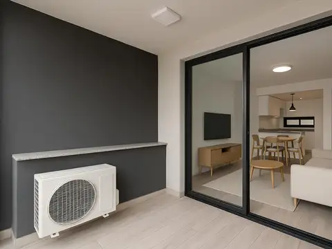 Departamento 2 ambientes con 1 baño