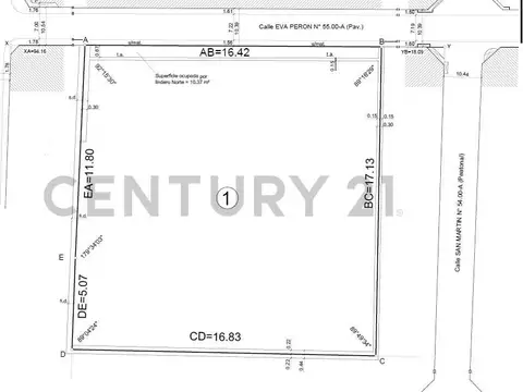 Terreno en Venta de 282,78 m2