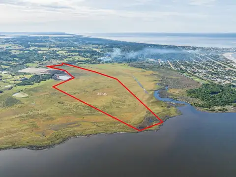 Chacra/Lote en venta de 24 Has sobre Laguna José Ignacio 100