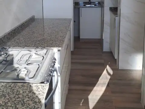 Departamento 2 ambientes con 2 baños