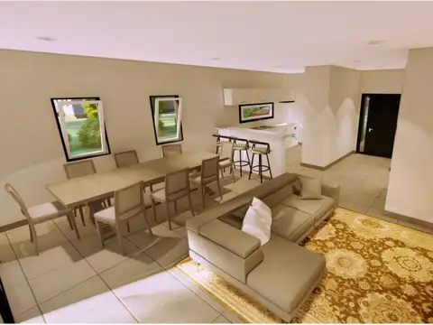 Casa 4 ambientes con 2 baños