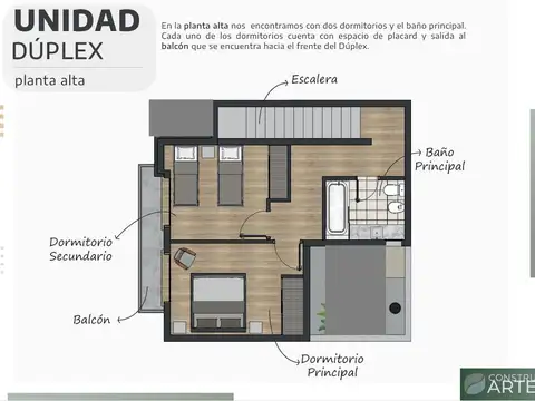 Departamento en Venta de 2 dormitorios