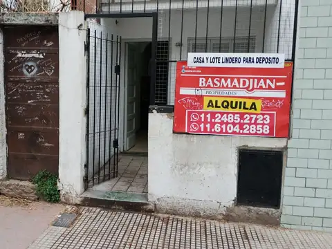 Alquiler de Casa para Depósito con Lote Lindero | Villa Devoto | Arregui 5100
