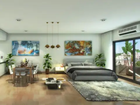 Departamento 3 ambientes con 2 baños