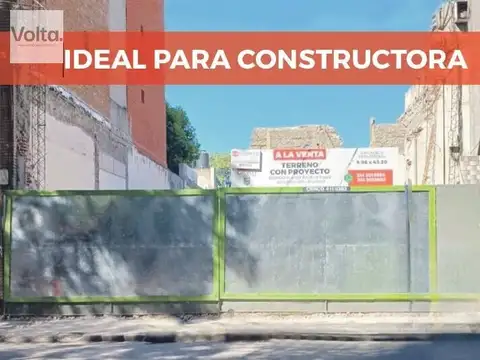Terreno con proyecto, 430 m2, Montevideo 1045-