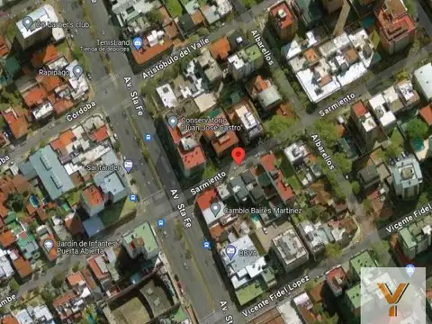Sarmiento e/ Albarellos y Avenida Santa Fe