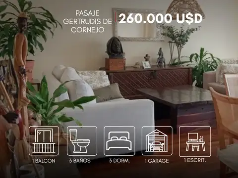Departamento en venta en el Centro de Salta Capital