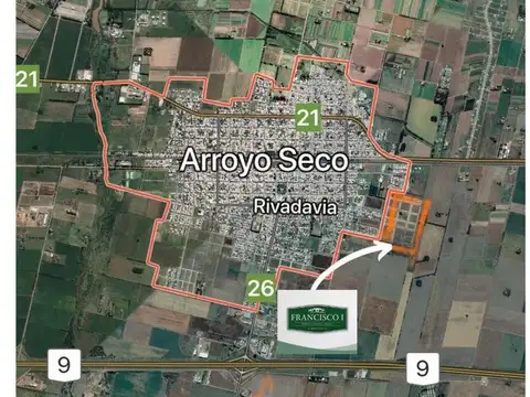 Terreno en Venta 10  mts Fondo