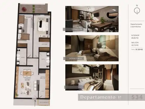 VENTA DEPARTAMENTO QUINTA SECCIÓN. POZO