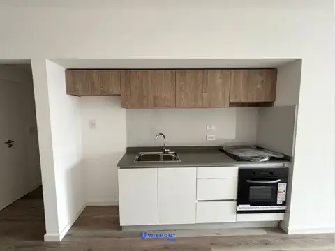 Departamento 2 ambientes con 2 baños